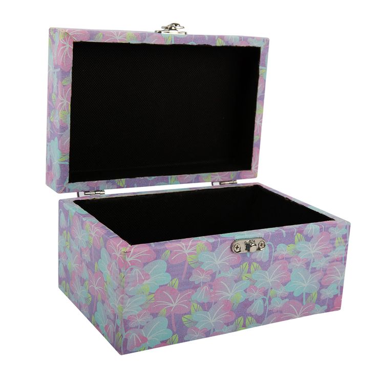 Шкатулка-сундучок «Разноцветные лепестки», 18х12х10 см, Gamma — картинка 2