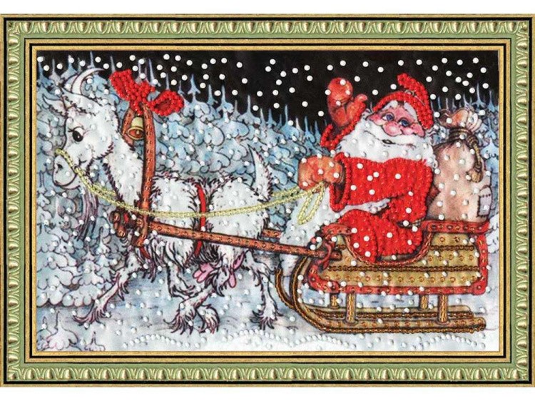 Набор вышивки бисером «Веселые праздники» — картинка 2