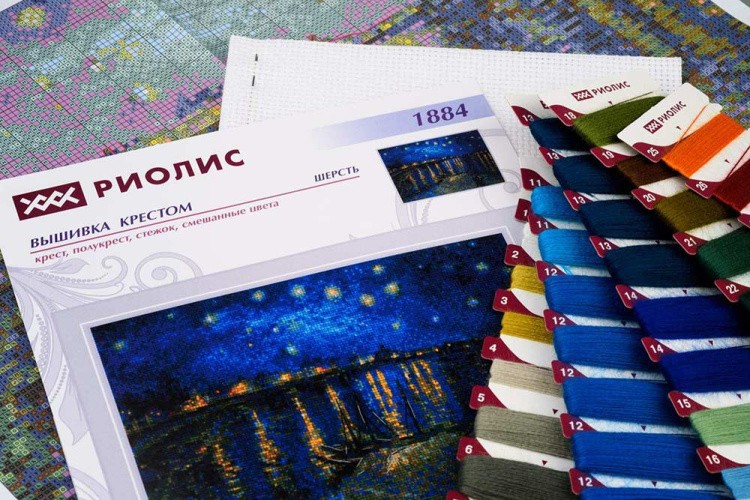 Набор для вышивания «Звездная ночь» — картинка 2