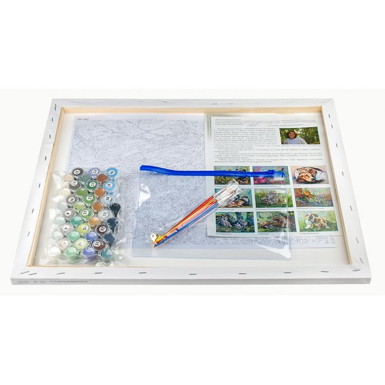 Картина по номерам «Материнская невозмутимость» — картинка 3