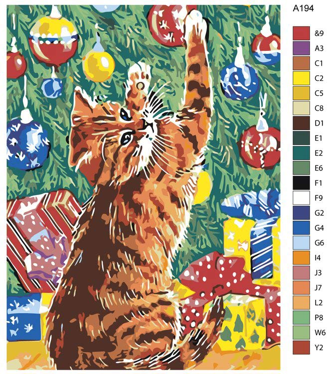 Картина по номерам «Озорной помощник» — картинка 2