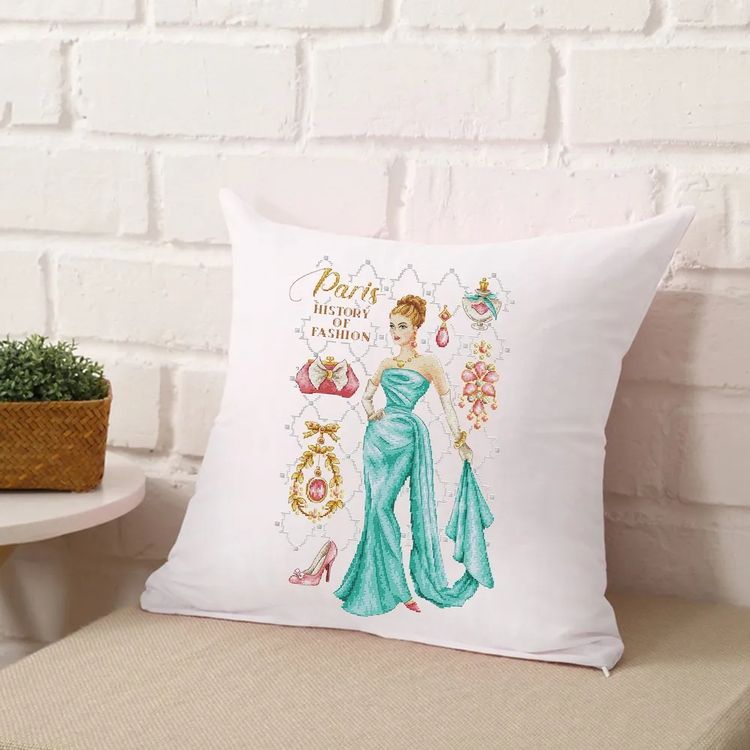 Набор для вышивания «История моды. Париж» — картинка 6