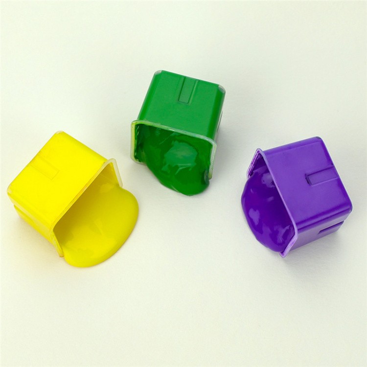 Набор гуашевых красок HIMI голубой 18 цветов по 30 мл — картинка 7