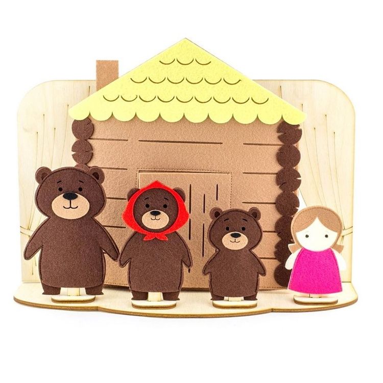 Настольный театр «Три медведя», (полный набор) — картинка 2