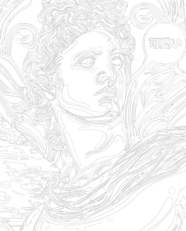 Картина по номерам «Античные статуи: Аполлон Арт 2» — картинка 2