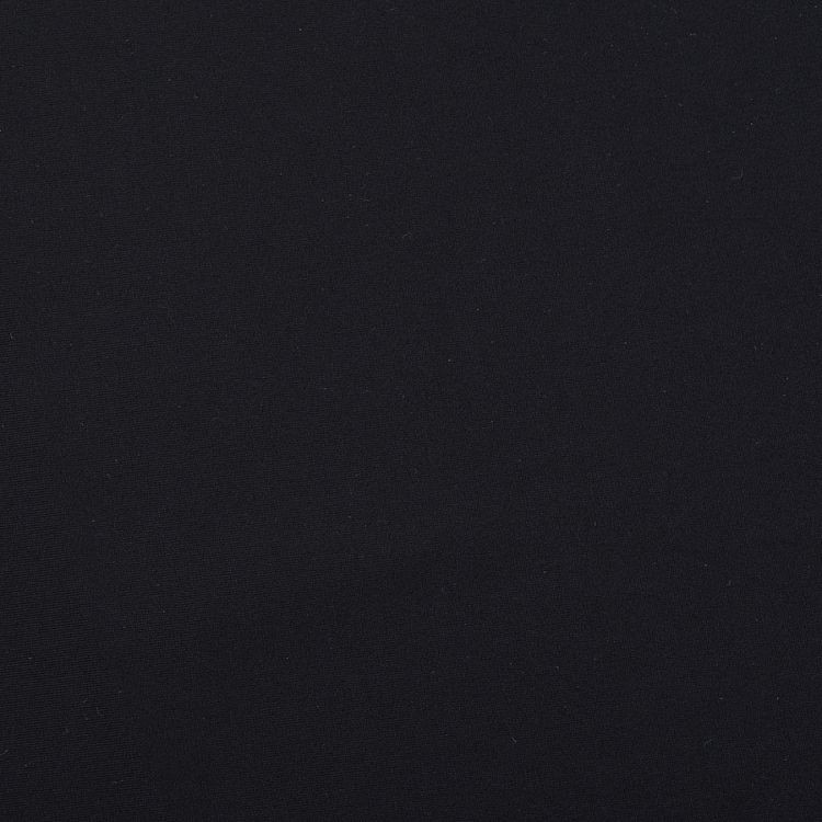 Ткань трикотажная Бифлекс матовый, 5 м, ширина 152 см, 180 г/м², цвет: 1 черный, TBY — картинка 2