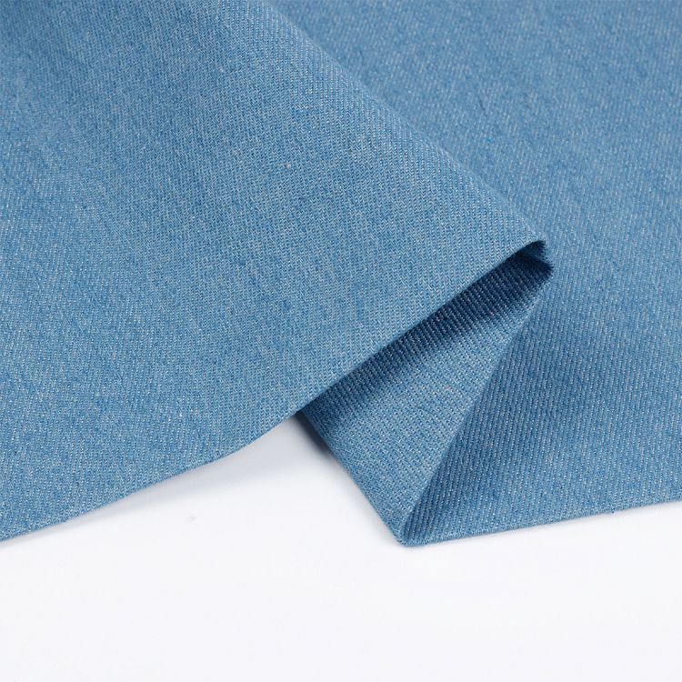 Ткань Джинс, 1 м х 150 см, 315 г/м², цвет: голубой, TBY — картинка 4