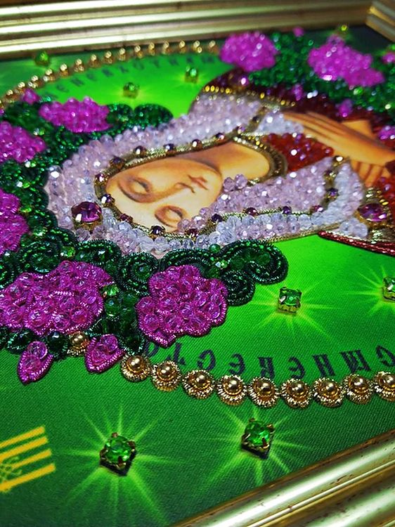 Набор вышивки хрустальными камнями «Умиление» — картинка 3