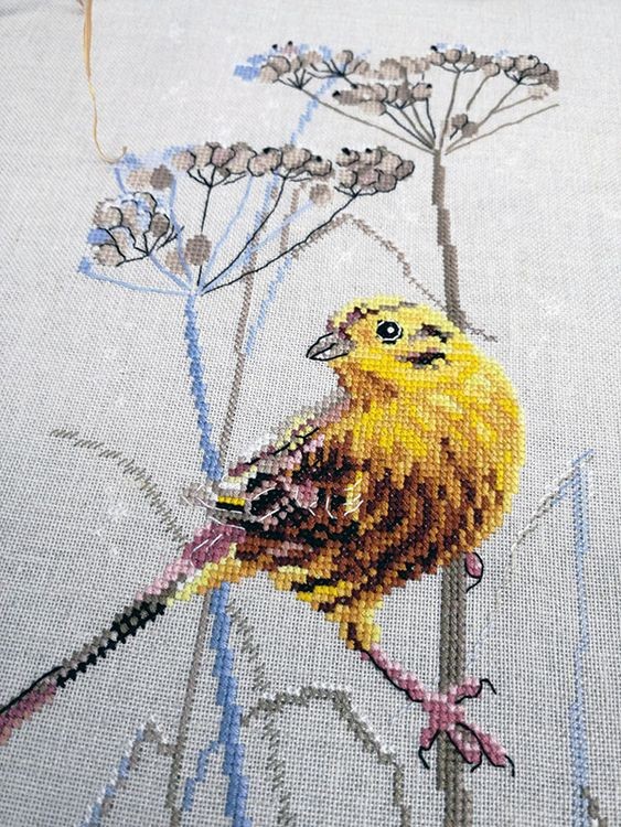 Набор для вышивания «Овсянка» — картинка 4