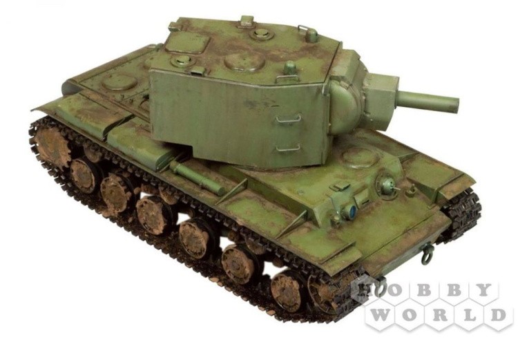 Сборная модель World of Tanks - КВ-2, Масштабная модель 1:35  — картинка 8