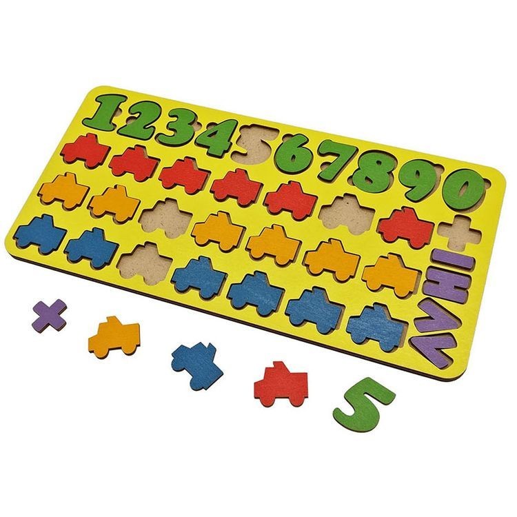 Набор Арифметика «Машинки из дерева» — картинка 2