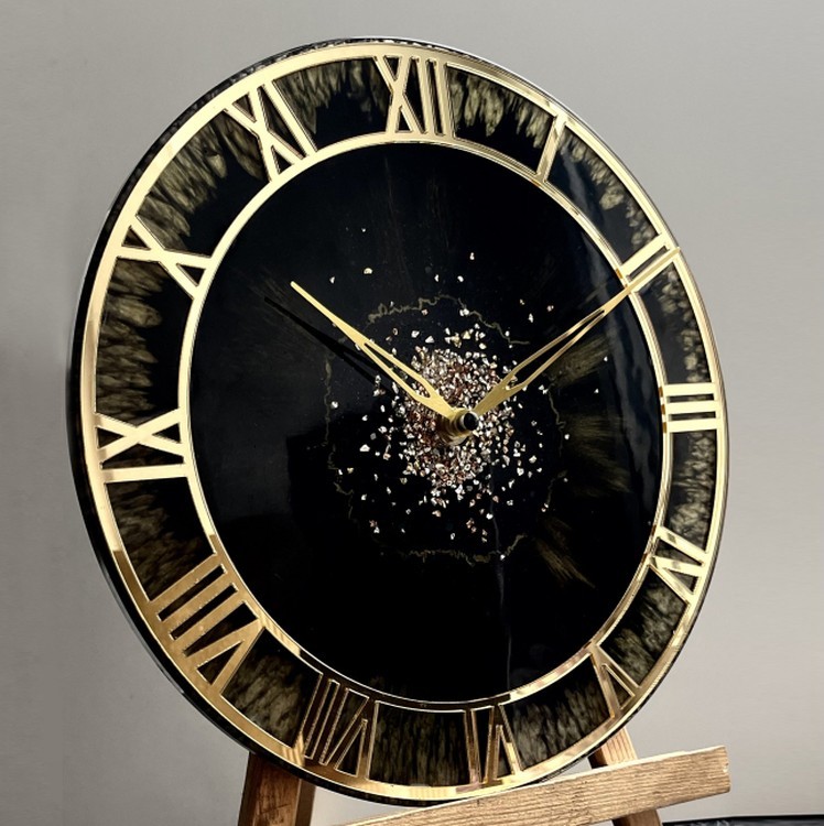 Силиконовый молд - Часы, d 27см, 1 шт. — картинка 3