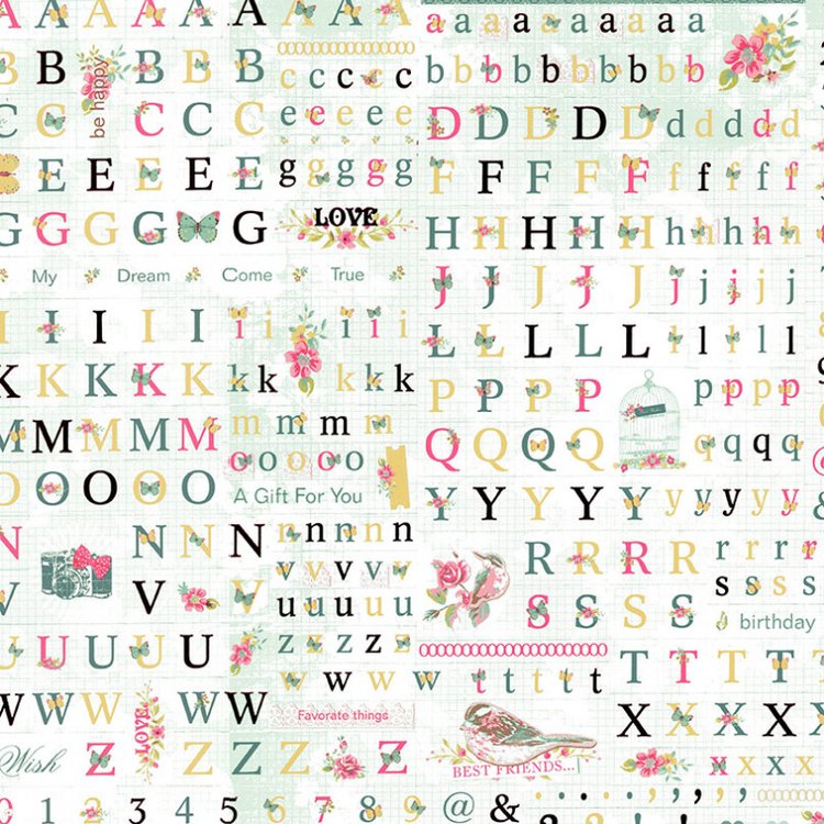 Набор бумаги «Цветущее лето» — картинка 10