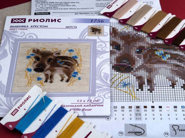 Набор для вышивания «Маленький кабанчик» — картинка 5