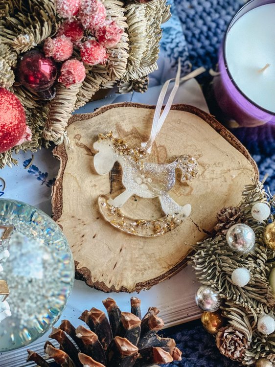 Набор для создания 12 шт. елочных игрушек №1 Resinart_Minsk — картинка 7