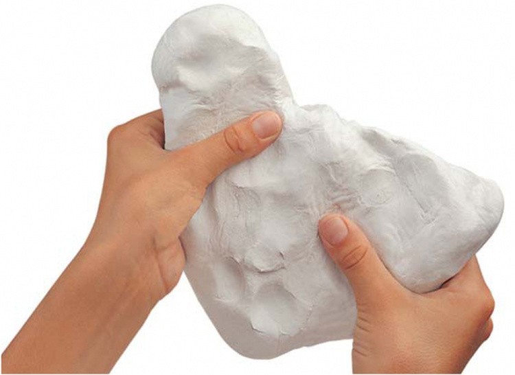 Паста (масса) для моделирования и лепки JOVI, отвердевающая, 500 г, белая — картинка 3