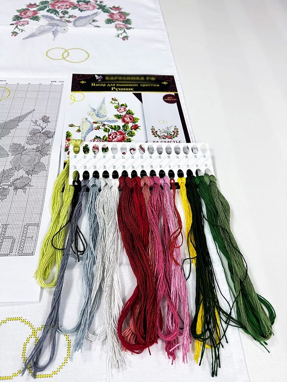 Набор для вышивания «Рушник 1,5 м для вышивки крестом» — картинка 5