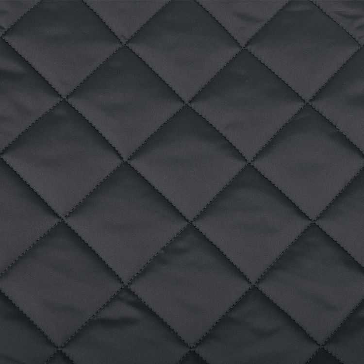 Ткань стежка ниточная Dewspo, ромб 5,5 см, 5 м x 150 см, 230 г/м², цвет: темно-серый, TBY