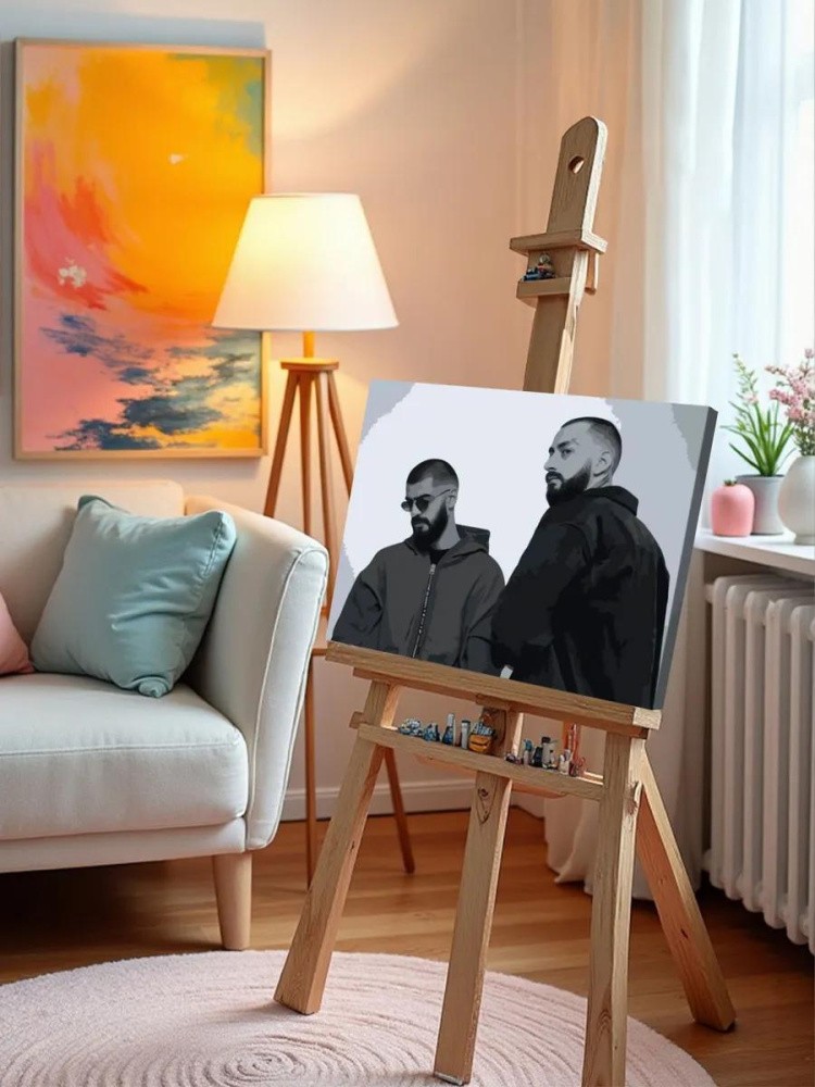 Картина по номерам «Miyagi & Andy Panda» — картинка 10