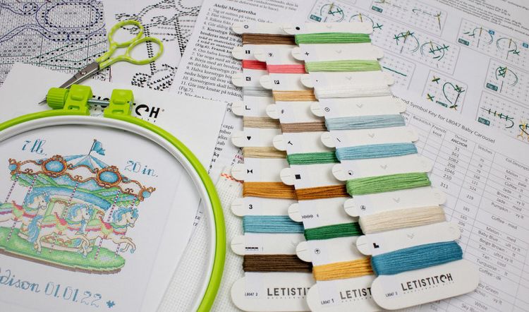 Набор для вышивания «Baby Carousel» — картинка 5