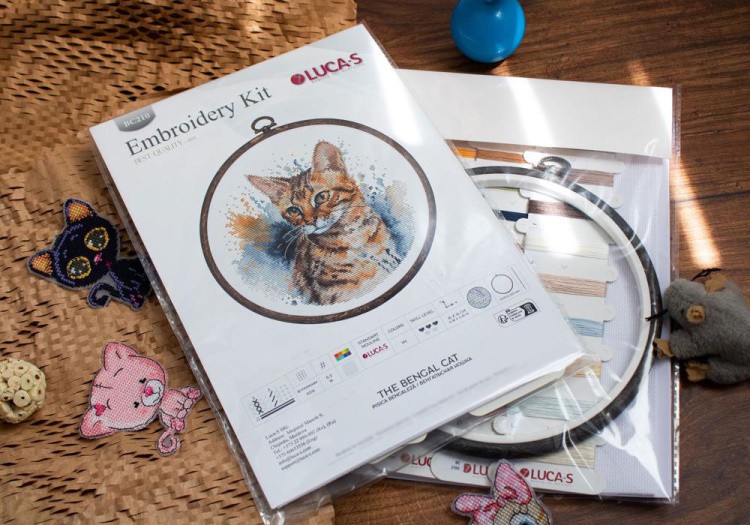 Набор для вышивания «Бенгальская кошка» — картинка 5