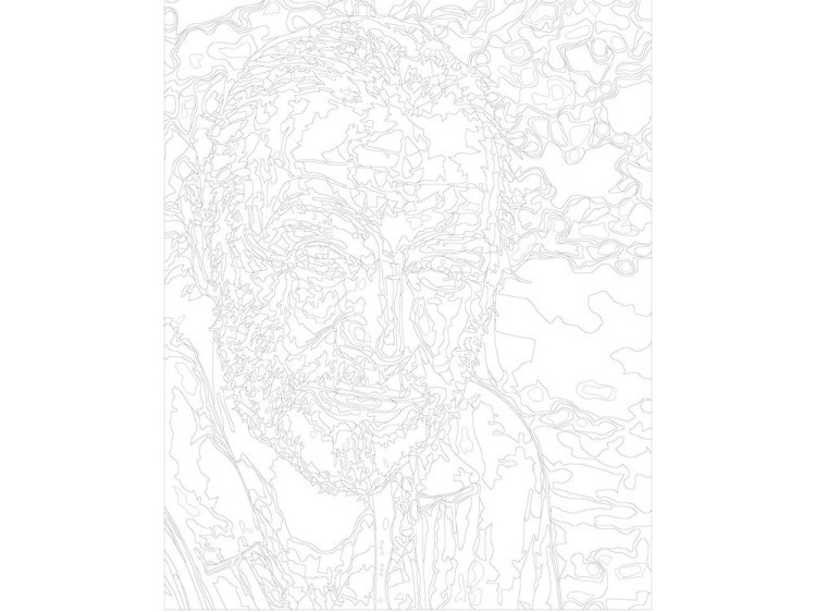 Картина по номерам «Шон Коннери» — картинка 3