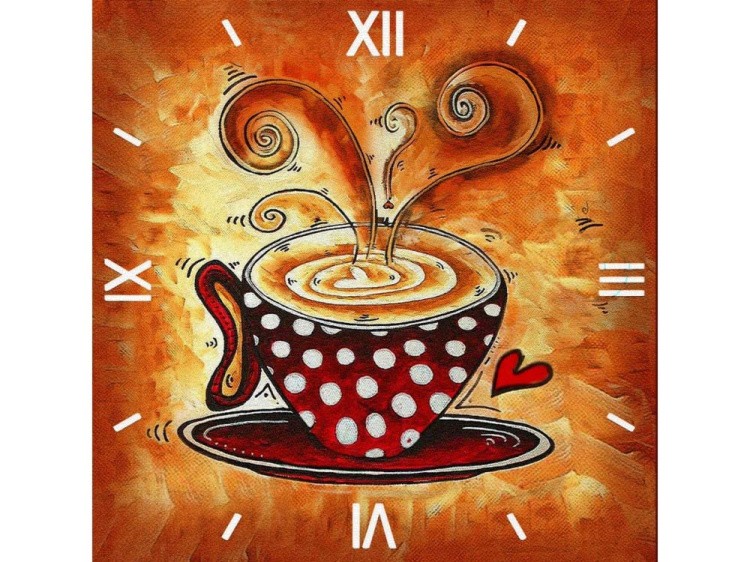 Алмазные часы «Любимый капучино» — картинка 2