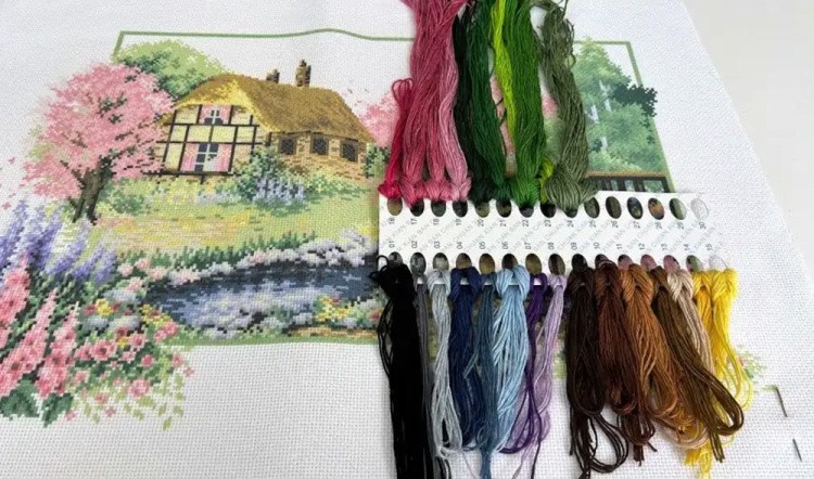 Набор для вышивания «Весеннее цветение» — картинка 5