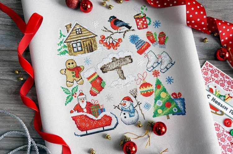 Набор для вышивания «Зима» — картинка 2