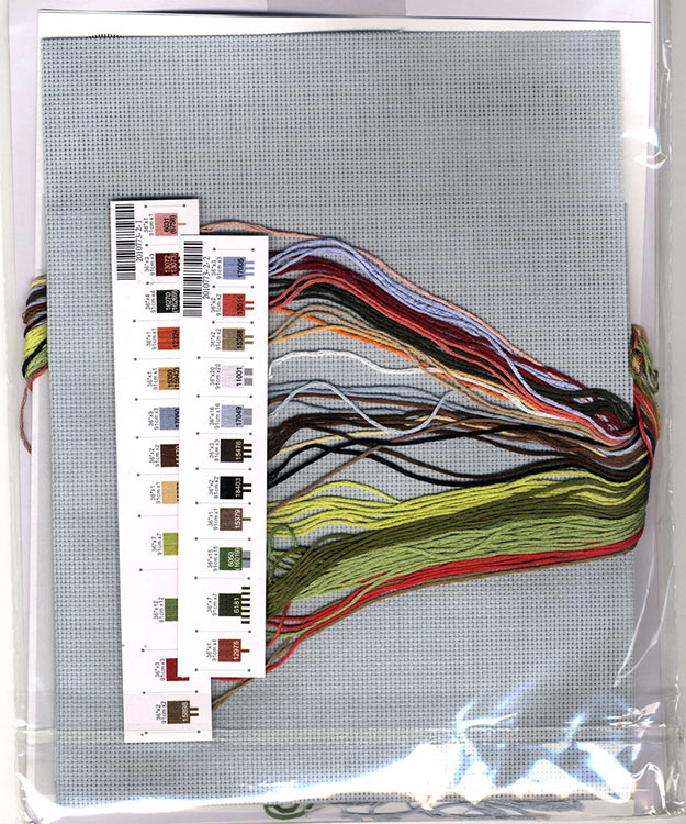 Набор для вышивания «Зимние кардиналы» — картинка 4