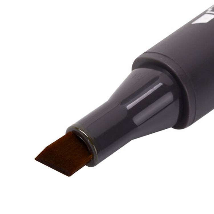 Маркер для скетчинга двусторонний 1 мм - 6 мм BRAUBERG ART CLASSIC, цвет: коричнево-серый — картинка 3