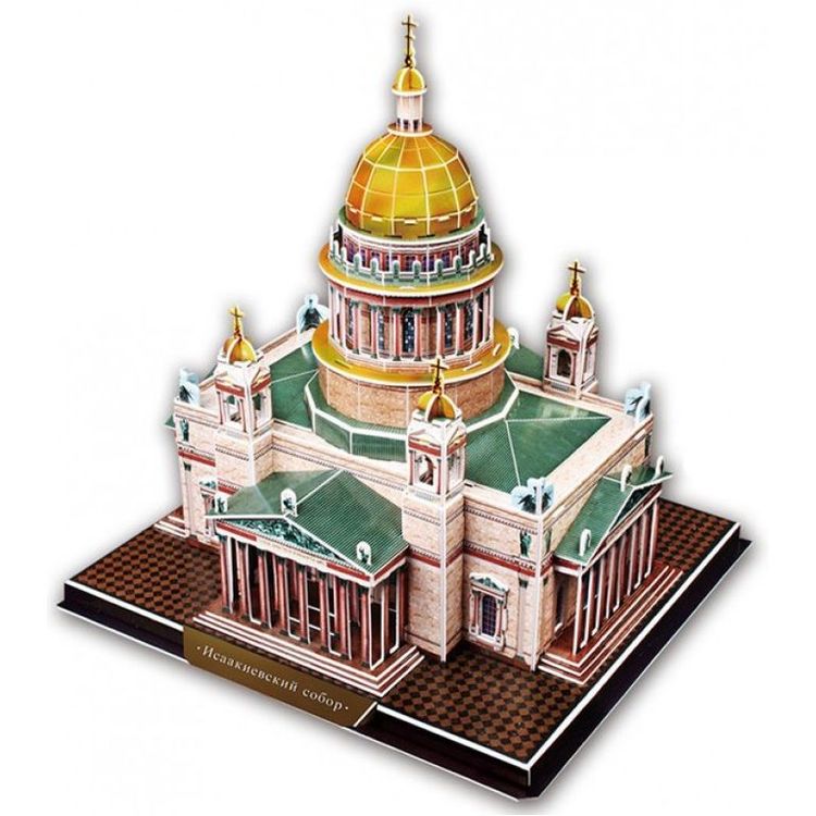 3D-пазл CubicFun Исаакиевский собор (Россия) — картинка 2