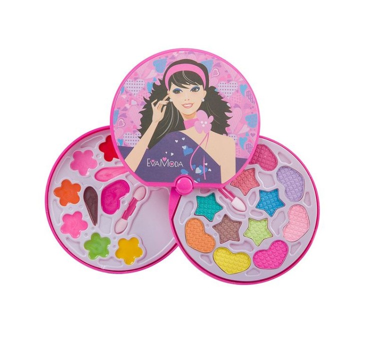 Набор детской косметики Bondibon «Eva Moda. Косметичка-диск» — картинка 4
