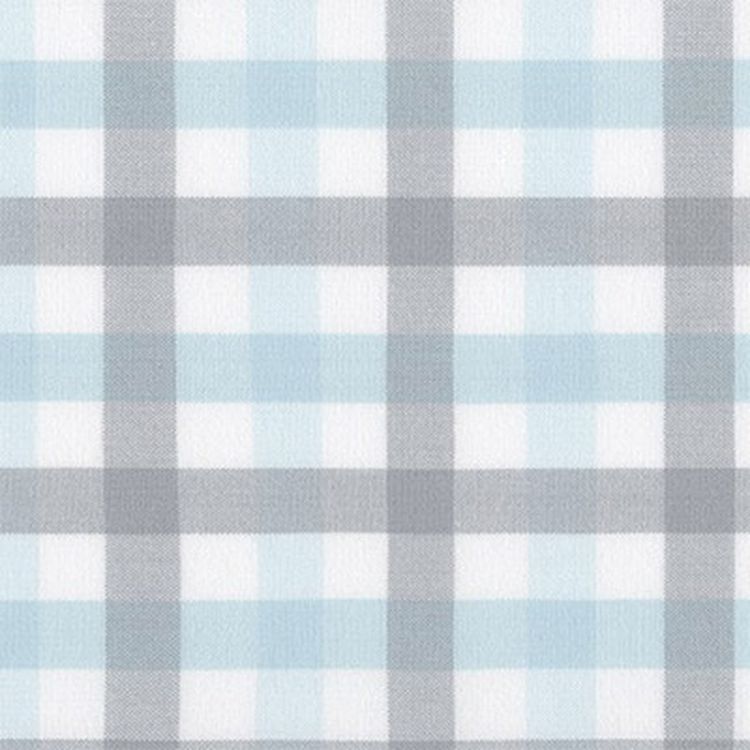 Ткань для пэчворка Brooklyn Plaid Flannel, 146 г/м², 100х110 см, 100% хлопок, цвет: BLUE, Peppy