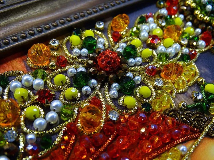 Набор вышивки хрустальными камнями «Святой Архангел Михаил» — картинка 6