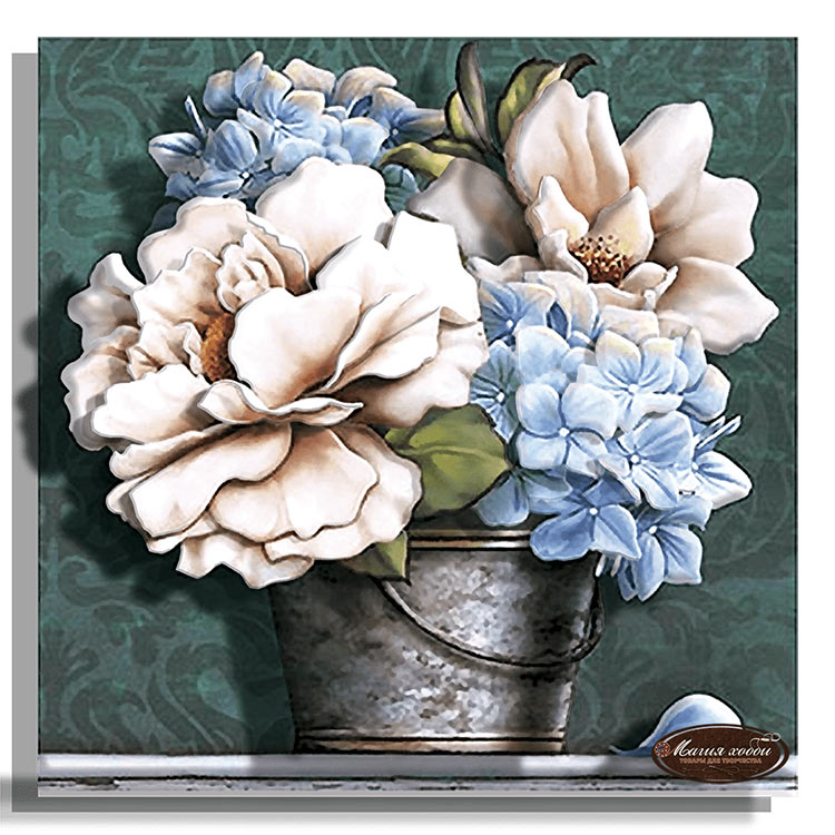 Набор папертоль «Ажур 3» 20x20 см — картинка 2