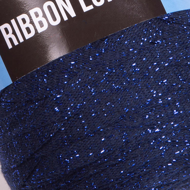 Пряжа YarnArt Ribbon Lurex (Риббон Люрекс) (740), василек, 5 шт. по 250 г — картинка 2