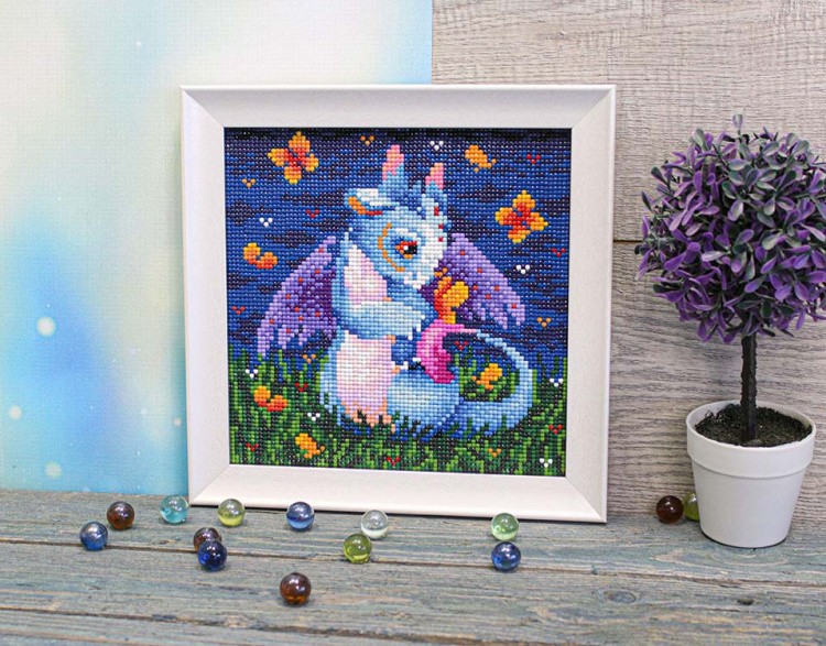 Алмазная вышивка «Лунный дракон» — картинка 2