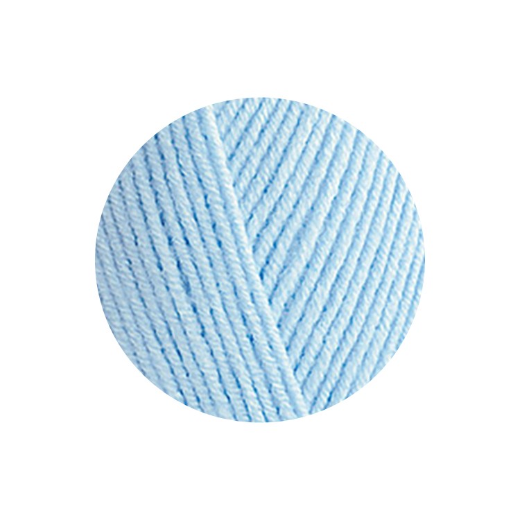 Пряжа ALIZE Happy kids (Хеппи кидс) (183), детский голубой, 5 шт. по 100 г — картинка 2