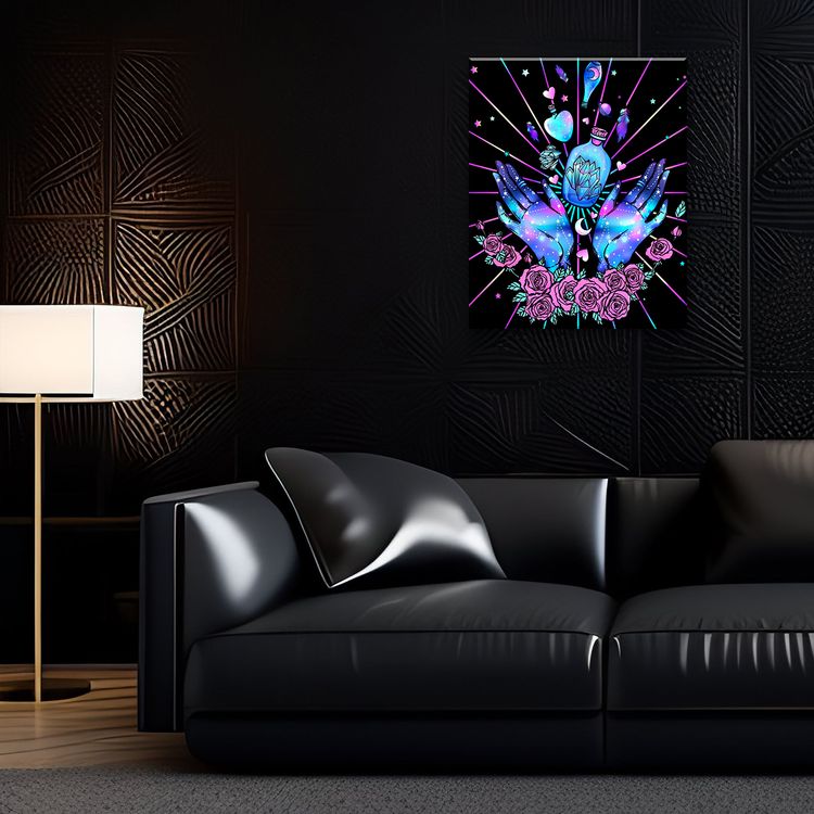 Картина по номерам «Волшебство рук» — картинка 4