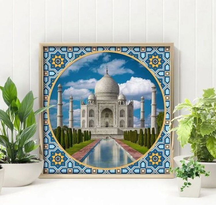 Алмазная вышивка «Тадж-Махал» — картинка 4
