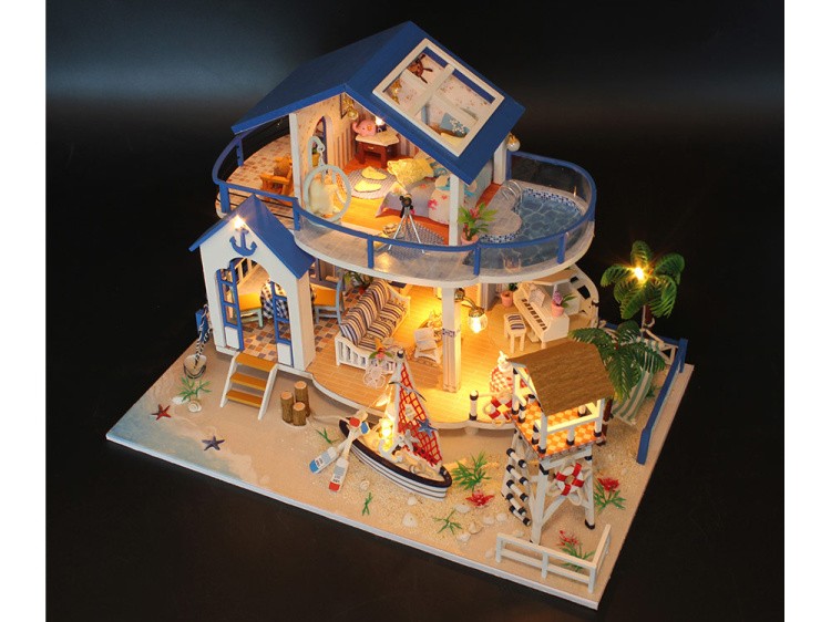 Набор для создания миниатюры (румбокс) «Причал» — картинка 2