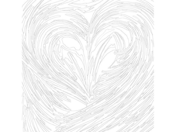 Картина по номерам «Сердце» — картинка 3