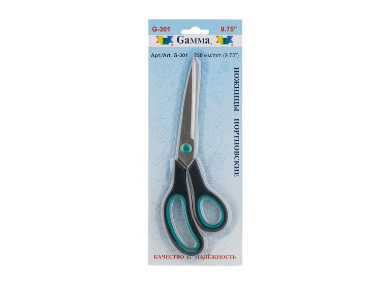 Ножницы Gamma портновские, 250 мм — картинка 2