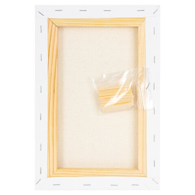 Холст на подрамнике BRAUBERG ART DEBUT, 20х30 см, 280 г/м2, грунт, 100% хлопок, мелкое зерно — картинка 4