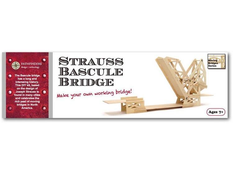 Конструктор из дерева «Разводной мост Штрауса» модель D-015 — картинка 4