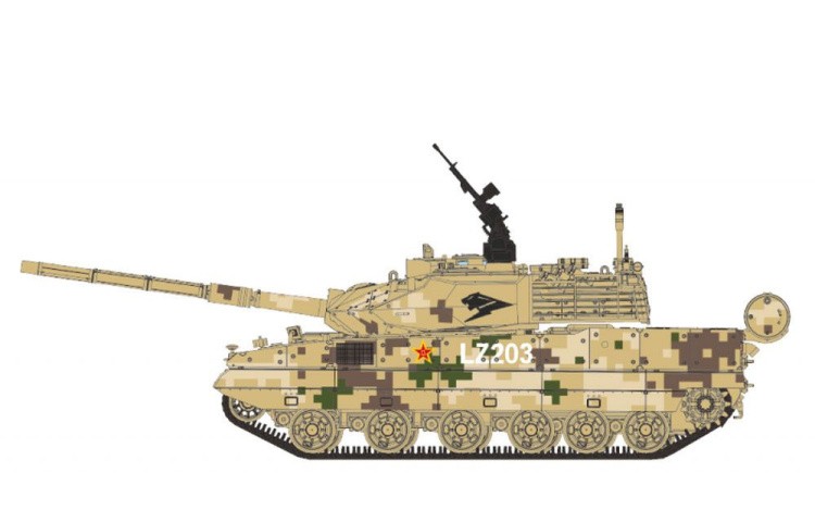 Сборная модель MENG «Танк PLA ZTQ15 Light Tank» — картинка 10