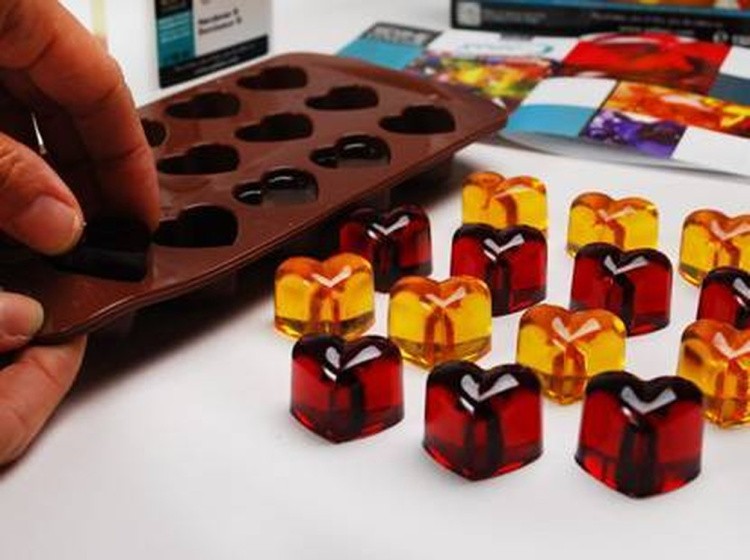 Эпоксидная смола цветная (рубин) Gedeo 150 мл, Pebeo — картинка 4