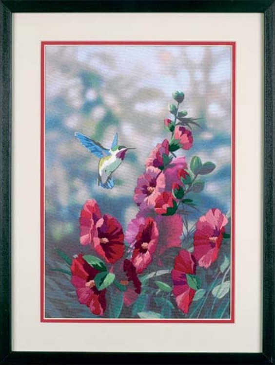 Набор для вышивания «Колибри в цветах» — картинка 2