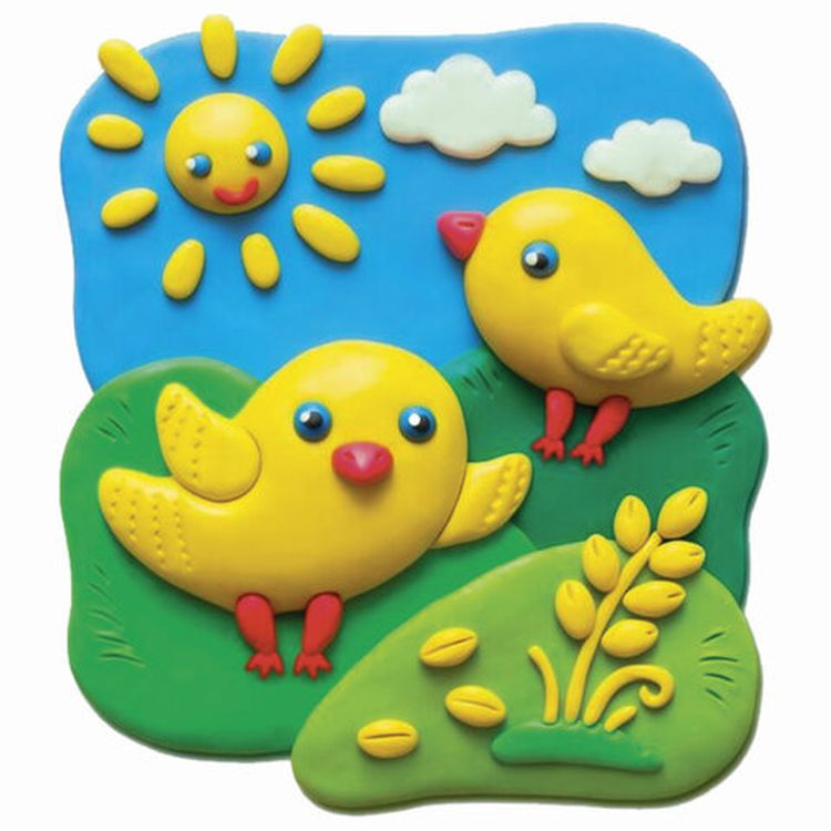 Пластилин восковой Brauberg «Магия цвета», 6 цветов, 90 г, со стеком — картинка 5